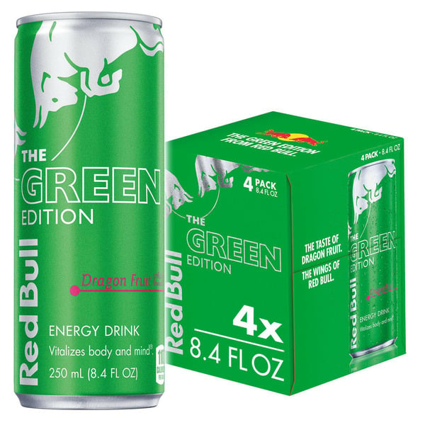 Energy & Sports Drinks Red Bull Green Edition Dragon Fruit Energy Drink hero