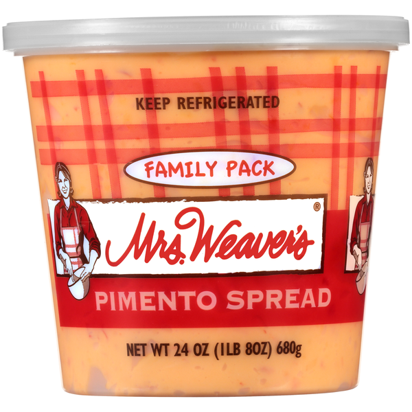 Spreads Mrs. Weaver's Pimento Spread hero