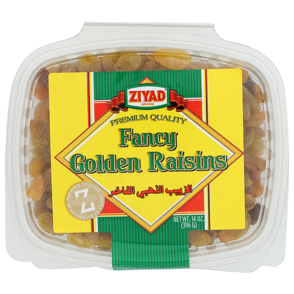 Nuts, Seeds & Dried Fruit Ziyad Raisins Fancy Golden hero