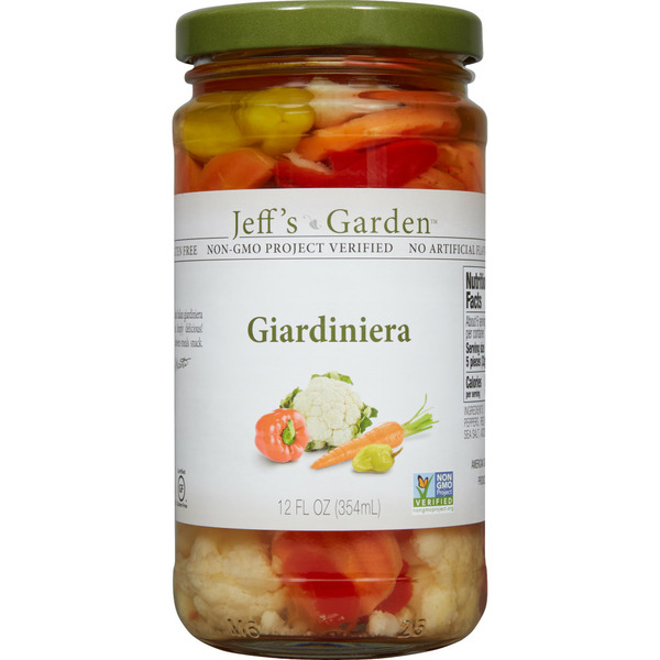 Salad Dressing & Toppings Jeff's Garden Giardiniera hero