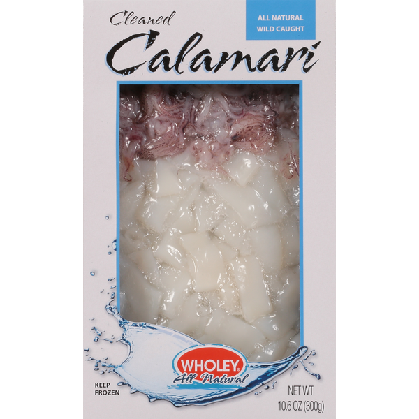 Frozen Meat & Seafood Wholey Calamari, Cleaned hero