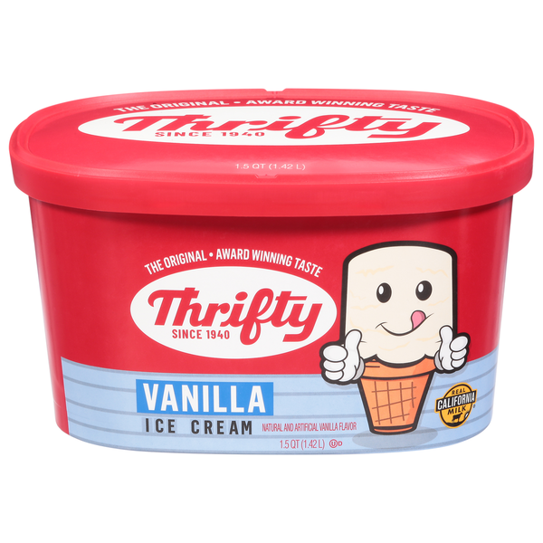 Ice Cream & Ice Thrifty Ice Cream Vanilla Ice Cream hero