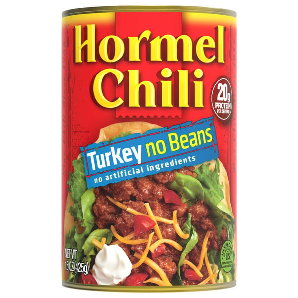 Canned Meals & Beans Hormel Chili Turkey No Beans hero