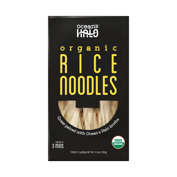 Asian Foods Ocean's Halo Organic Rice Noodles hero