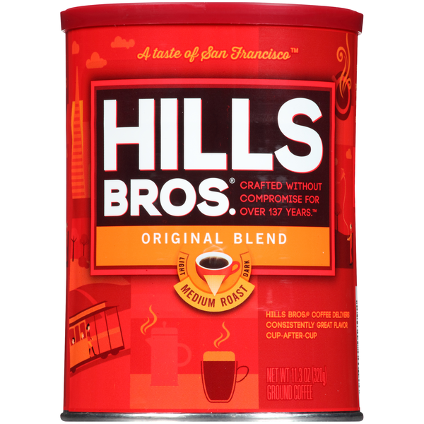 Coffee Hills Bros. Original Blend Medium Roast Ground Coffee hero