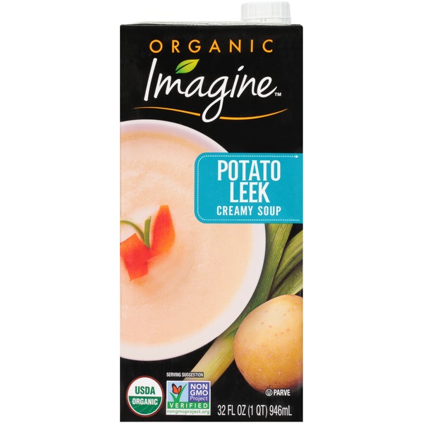 Soup, Broth & Bouillon Imagine Organic Potato Leek Creamy Soup hero