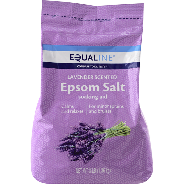 Body Lotions & Soap Equaline Epsom Salt, Lavender Scented hero