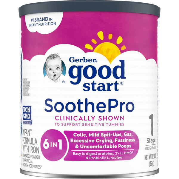 Baby Food & Formula Gerber Soothe HMO Non-GMO Powder Infant Formula hero