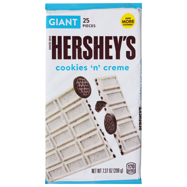 Hershey's Cookies 'n' Creme Giant Candy hero