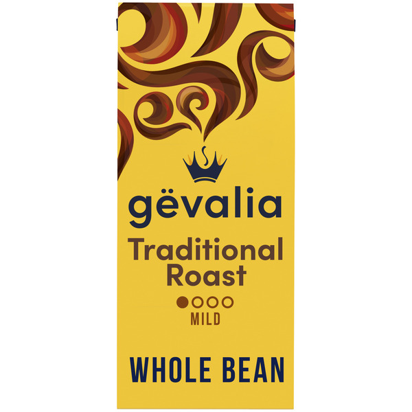 Coffee Gevalia Traditional Roast Mild Light Roast Whole Bean Coffee hero