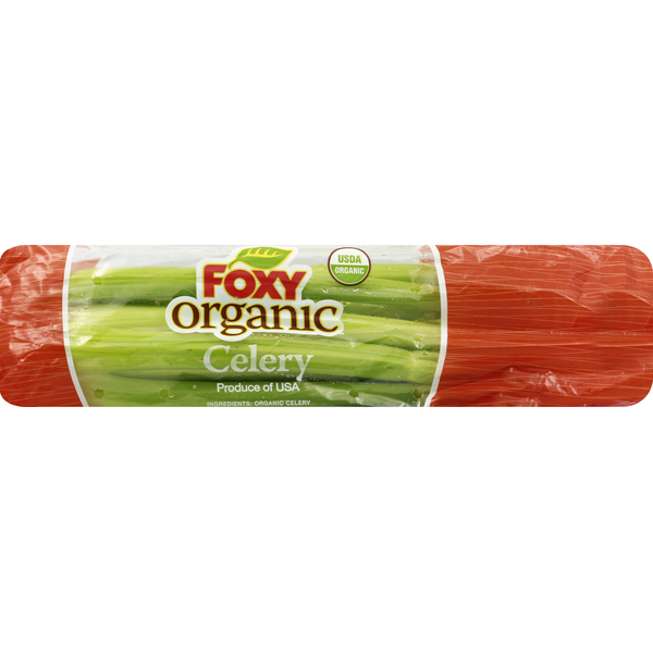 Fresh Vegetables Foxy Organic Celery hero