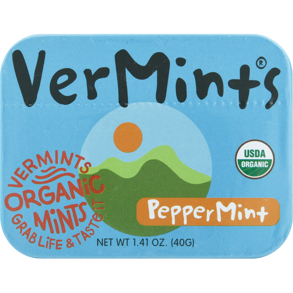 Mint & Gum VerMints Mints, Organic, Peppermint hero