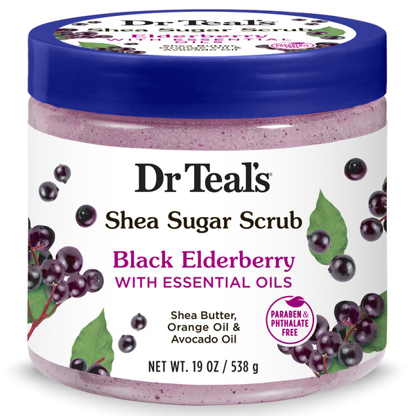 Body Lotions & Soap Dr Teal’s Black Elderberry Shea Sugar Scrub hero