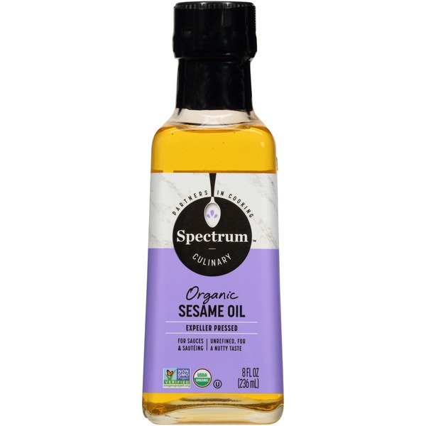 Oils & Vinegars Spectrum Sesame Oil, Organic hero