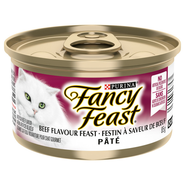 Cat Food & Care Fancy Feast Dishware Pâté Beef Flavour Feast hero