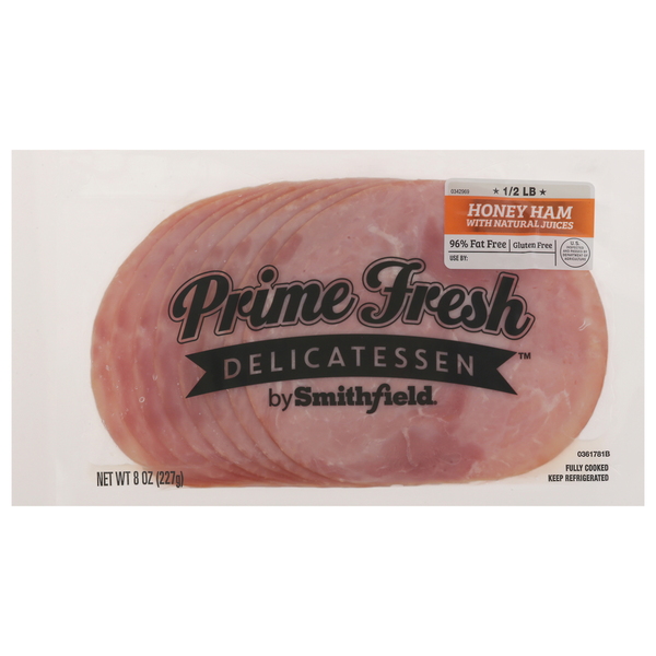 Lunch Meat Smithfield Honey Ham hero