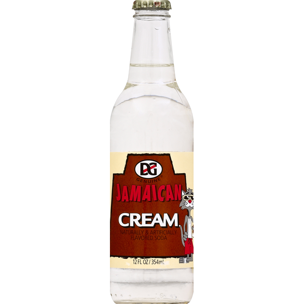 More International Foods DG Genuine Soda, Jamaican Cream hero