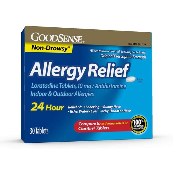 Cold, Flu & Allergy Good Sense Allergy Relief Tablets hero