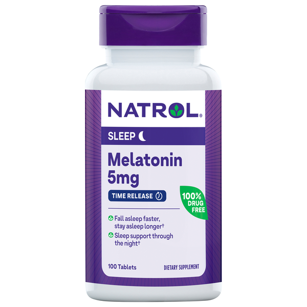 Vitamins & Supplements Natrol Melatonin TR Time Release 5 mg hero