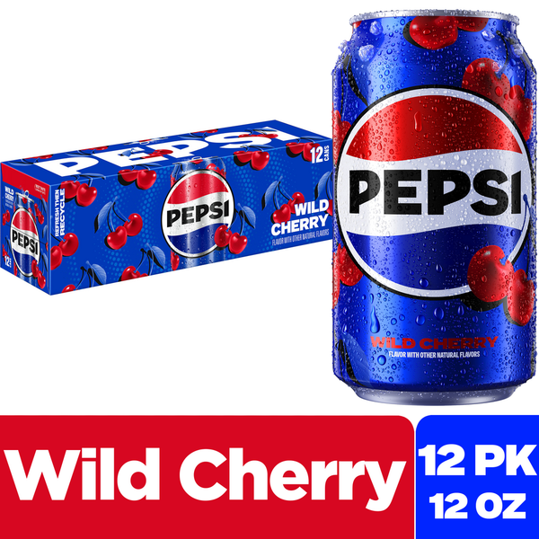 Soda Pepsi Cola, Wild Cherry hero