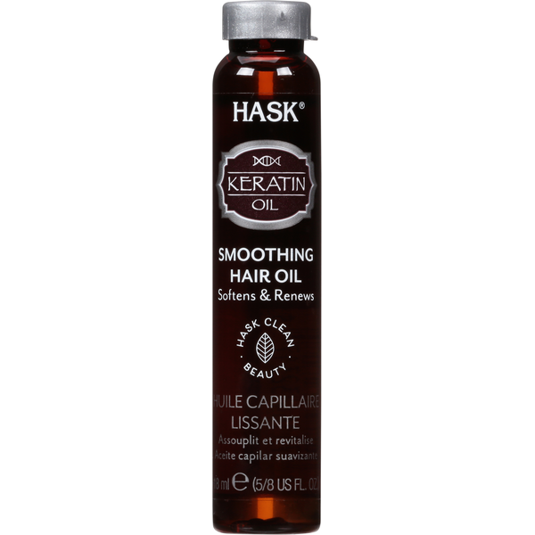 Hair Care HASK Hair Oil, Smoothing, Keratin Oil hero