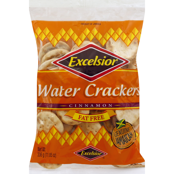 Crackers Excelsior Water Crackers, Cinnamon hero