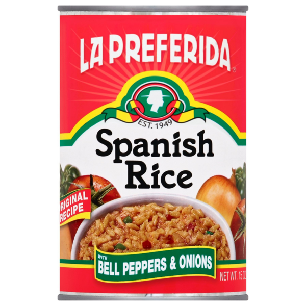 Latino Foods La Preferida Spanish Rice in Tomato Sauce, with Bell Peppers & Onion hero