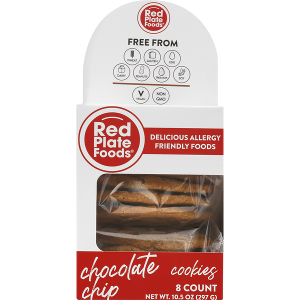 Cookies & Cakes Red Plate Foods Cookies, Chocolate Chips hero