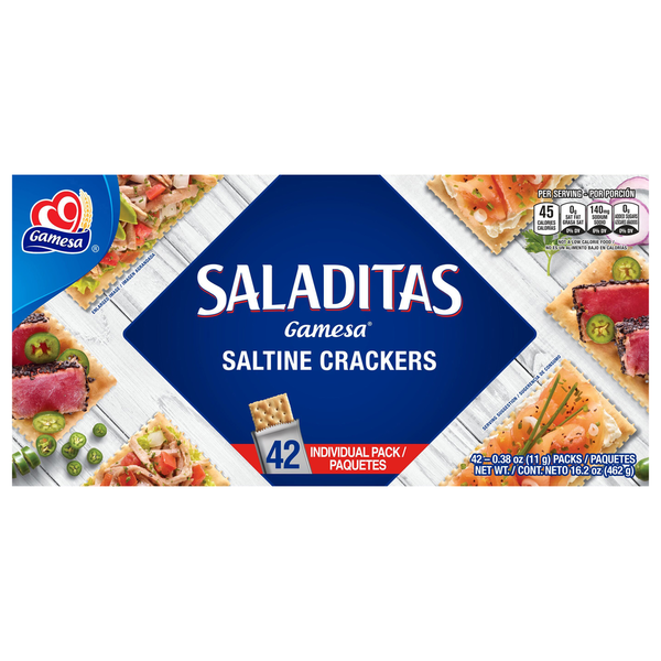 Gamesa Saltine Crackers, Saladitas hero