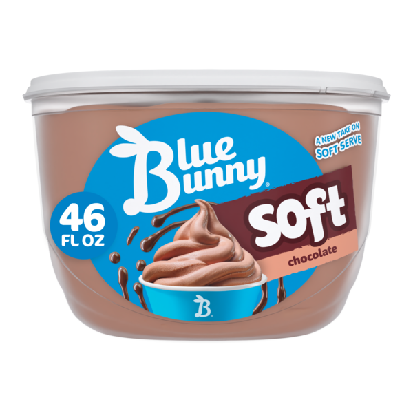 Ice Cream & Ice Blue Bunny Chocolate Frozen Dairy Dessert hero