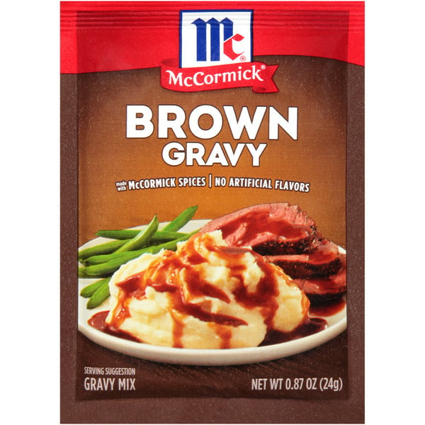 Spices & Seasoning McCormick® Brown Gravy Mix hero