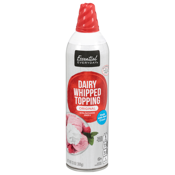 Cream Essential Everyday Dairy Whipped Topping, Original hero