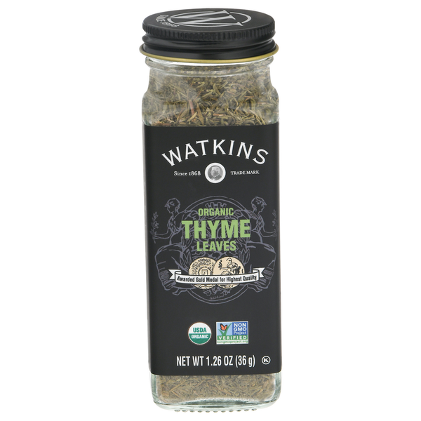 Spices & Seasonings Watkins Thyme Leaves, Organic hero