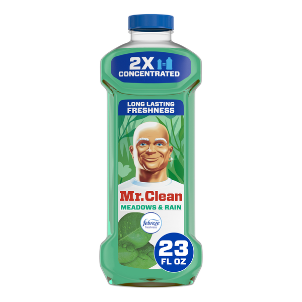 Mr. Clean Concentrated Multi Surface Cleaner with Febreze Meadows & Rain Scent hero