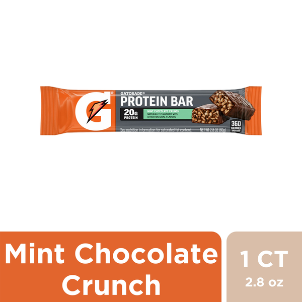 Energy & Granola Bars Gatorade Mint Chocolate Crunch Flavored Whey Protein Bar hero