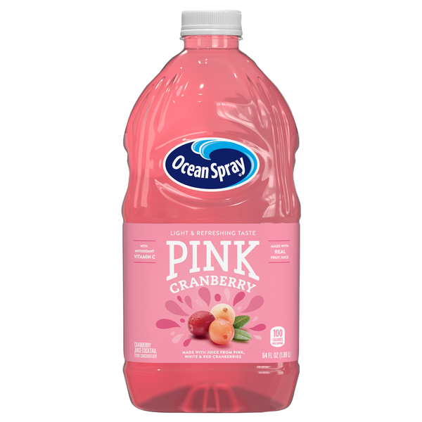 Juice & Nectars Ocean Spray Pink Cranberry Juice Cocktail hero