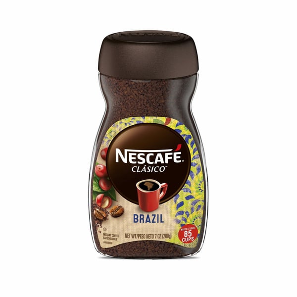 Coffee NESCAFÉ Clásico Brazil Dark Roast Instant Coffee hero