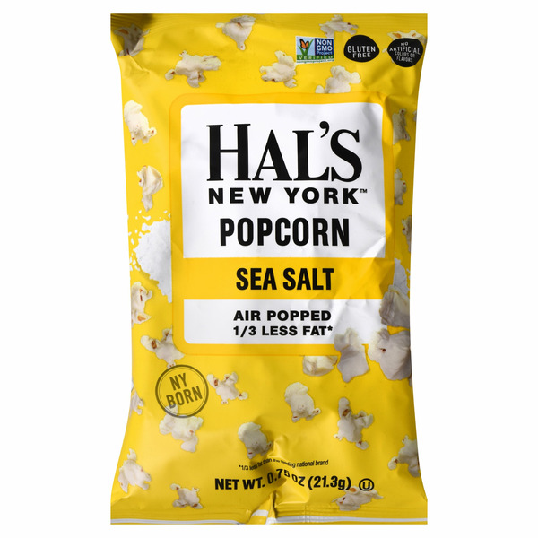 Popcorn & Jerky Hal's New York Seltzer Sea Salt Popcorn hero