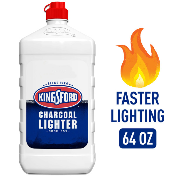 More Household Kingsford Odorless Charcoal Lighter Fluid Bottle for BBQ Charcoal hero