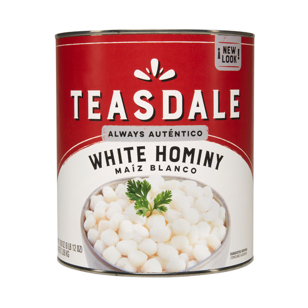 Latino Foods Teasdale White Hominy hero