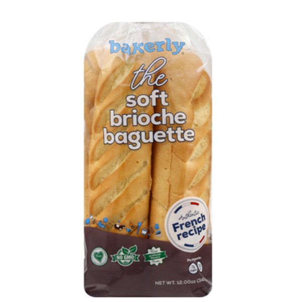 Specialty Breads bakerly Brioche Baguette, Soft hero