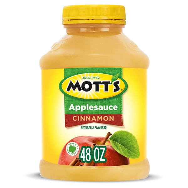 Canned Fruit & Applesauce Mott's Applesauce, Cinnamon hero