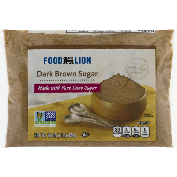 Sugars & Sugar Substitutes Food Lion Dark Brown Sugar hero