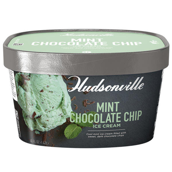 Ice Cream & Ice Hudsonville Mint Chocolate Chip hero