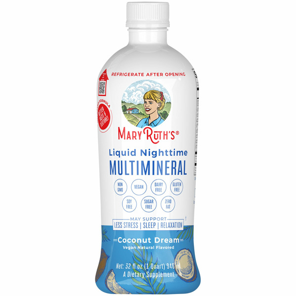 MaryRuth's Multimineral Liquid, Nighttime, Coconut Dream hero