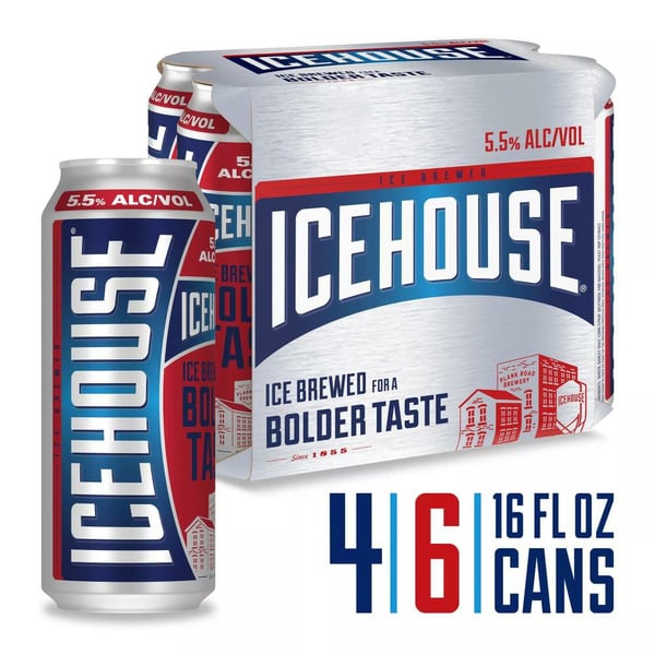 Beers & Coolers Icehouse American Lager Beer hero