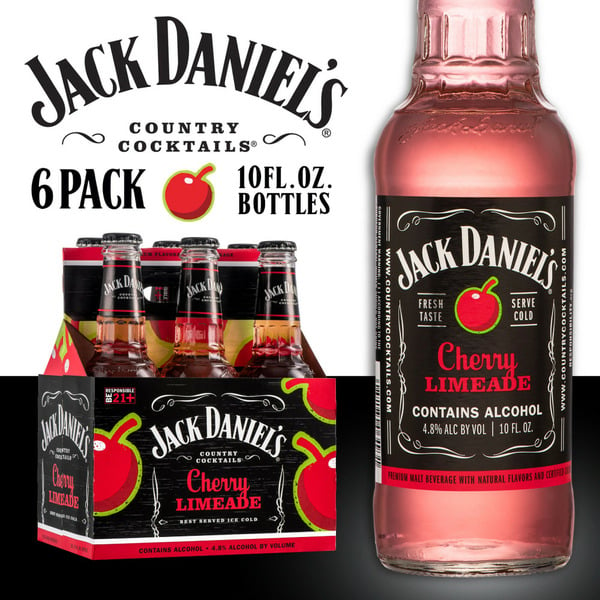 Malt Beverages Jack Daniel's Country Cocktails Cherry Limeade hero