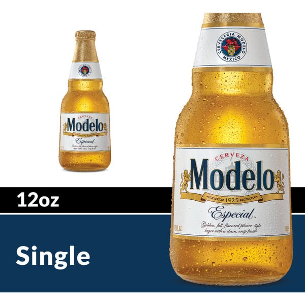 Beers & Coolers Modelo Especial Mexican Lager Import Beer Bottle hero