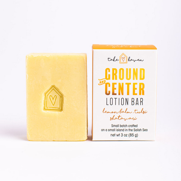 Take Haven Lotion Bar - Ground and Center hero