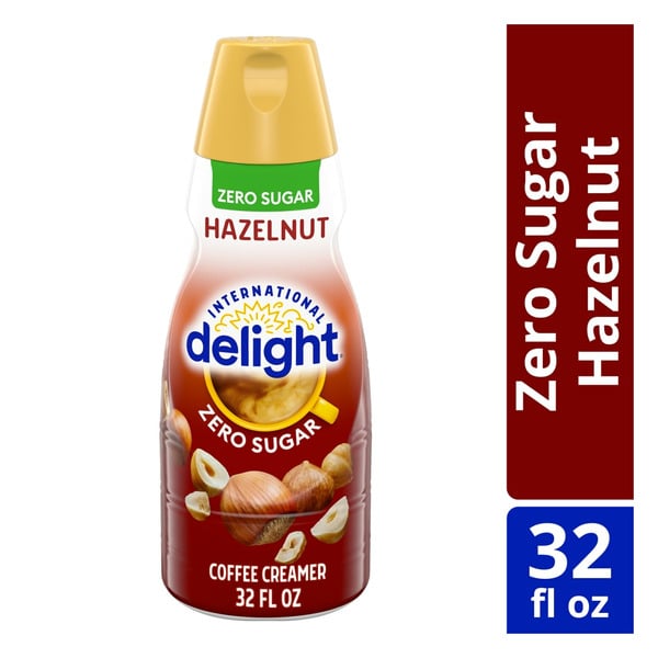 Creamers International Delight Sugar Free Hazelnut Coffee Creamer hero